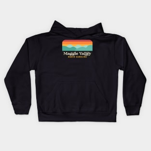 Maggie Valley North Carolina Mountain Town Vacation Kids Hoodie